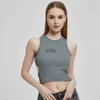 Camisetas sin mangas para mujer Camis V top Camiseta sin mangas y2k para mujer Tops de punto acanalados jer Ne Camisas de verano para mujer Camiseta sin mangas Camisetas sin mangas para mujer Camisas casuales marronesyolq