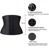 Short Torso Corset Waist Trainer Latex Body Shapewear Women Tummy Shaper Belly Sheath Sllimming Belt Modeling Strap Weight Loss 240112