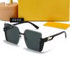 Nouvelles lunettes de créateur de mode Top Look Luxe Tendance Lunettes de soleil rectangulaires pour femmes Hommes Vintage Carré Nuances Cadre épais Nude Sunnies Lunettes de soleil unisexe ETDUJTDJD