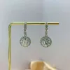 Studörhängen Loriele Real Moissanite Drop For Women Sparkling Diamond Earings 1CT S925 Sterling Silver Jewelry Wholesale GRA