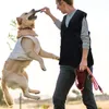 Vêtements pour chiens Gilet de dressage pour animaux de compagnie Propriétaire Vêtements Manipulateur Vêtements d'obéissance Polyester (coupe-vent)