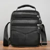 2023 Heren Tas Echt Lederen Handtassen Zakelijke Schoudertassen Mannen Messenger Kleine Crossbody Voor Man Mode Handtas 240113