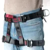 Camping Safety Belt 25kn Outdoor Rock Climbing Expanding Training Half Protective Supplies Survival Equipment 240124