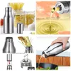 Other Kitchen, Dining & Bar 20Pcs 500Ml/750Ml Stainless Steel Olive Oil Dispenser Bottle Pourer Leakproof Kitchen For Vinegar Sauce To Dhbjp