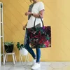 Shopping Bags Butterfly Large Tote Bag For Women Reusable Colourful Beach Shoulder Handbag Waterproof Travel Grocery