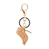 Keychains Fashion Metal High Heels Style Key Chain Ring Holder Women's Bag Accessories Pendant Gift