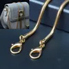 Snake Metal Chain Bag Strap Handbag Schoolbag Replace Belt 240112