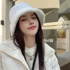 Berets Fashion Korean Style Vacation Outdoor Soft Winter Fishing Cap Women Hats Bucket Hat Head Wear