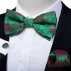 Bow Ties Bow Green Red Red فريدة من نوع
