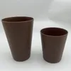 Verastore plasict cup double-wall mug with bamboo fiber economy and Environmental protection material Best quality