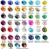 Chandelier Crystal 14mm 10pcs Colors Octagonal Beads With Two Holes Curtain Decoration K9 Pendant For Chandeliers DIY Wedding Accessories