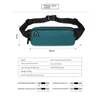 Outdoor Bags Waterproof Sports Waist Bag Oxford Fabric Hidden Pouch Exercise Multi-Functional Multicolor Fanny Pack