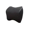 Pillow Car Headrest Neck Auto Memory Foam Breathable Head Support Rest Protector Automobiles Interior