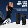 1 par Professional Carpal Tunnel Wrist Brace With Support Plate Justerbar splinte -handled för multi utomhus snösporter 240112