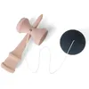 1 pièce professionnelle en bois couleur Pure habile Kendama PU peinture Jumbo Kendama extérieur jongler jeu balle jouets pour cadeaux 240112