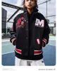 Retro American Baseball Uniforms for Men and Women High Street Design Sense Niche Ins Trendy Brand Jacket Par Outfits 240112