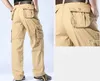 Modne spodnie odzieży roboczej męskie spodni na zewnątrz spodni o dużych nogach Spodnie sportowe wiele kieszeni luźne spodnie robocze