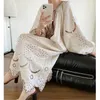 Casual Jurken Hoogwaardige Lichte Luxe Kwastje Lace-up Jurk Voor Vrouwen 2024 Zomer Hollow Out Gehaakte Borduren Halflange lengte