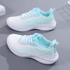 2024 Spring Women Shoes Hiking Running Soft Casual Flat Shoes Fashion Black Pink Beige Gray Trainers Large Size 35-41 GAI