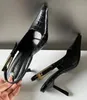 Design cinturino con fibbia donna décolleté sandali punta a punta tacchi alti bassi abito elegante da festa scarpe primaverili femminili