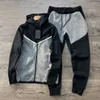 Tech Fleeces Full Zip Calças com Capuz Shorts Mens Designers Sports Tracksuit Calça Preta Calças de Algodão Espaço Mulheres Corredores Correndo Techfleeces Camuflagem Running