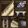 Resuxi 740 All Metal Hair Clippers Ears Nose Trimmer Shaver Set Wtih Bag Cutting Machine Men's Grooming Tools 240112