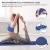 TPE Yoga Mat With Position Line 6mm NonSlip Double Layer Sports Exercise Pad For Beginner Home Gym Fitness Gymnastics Pilates 240113