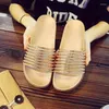 Slippers Glitter Crystal Narrow Band Women Summer Outside Flat Creepers Slides 36-41 Size Anti-skid Beach Flip Flops Gold/sliver