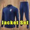 23 24 Bonucci Soccer Tracksuits 2023 2024 Italies insigne Italia Verratti Chiellini Chiesa Barella Football Shirts Long manche