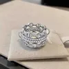 2024 Spinelli-Ringe ähnlicher Designer Neu im Luxus-Edelschmuck Stapelring aus Sterlingsilber x Hoorsenbuhs Stapelring aus 18-karätigem Gelbgold Microdame SK Mix