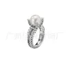 Projektant David Yuman Biżuteria Bransoletka Davxxd Yxman Pearl Ring Popular Button Thread Fashion Four Claw Nowy styl