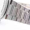 Letmexc Full Diamond Moissanite Hight Watch Custom D Color VVS1 Men and Women’s Vouple Watch Fashion