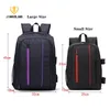 Akcesoria Jinnuolang Camera Backpack Fotografia Torba Storager dla 15,6 -calowego laptopa z deszczową osłoną Tripod Pass do lustrzanki DSLR