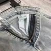 Designer primaverile Miu Womens Women jeans High Waled Bule Lievi casual Lettera di Peluda Sl di Slimm.