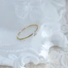 Anillos de boda Titanuim Acero Anillo de color dorado Blanco / Rojo / Verde CZ Cristal para mujeres Pareja Dedo