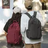 Sacos escolares com pingente mochila à prova d'água acessório de nylon bolsa para laptop mochila de ombro de grande capacidade unissex