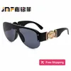 Designer Sunglasses New beauty head Sunglasses integrated lens rivet Sunglasses driver sunscreen glasses tide 4YXS