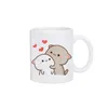 Canecas Panda Urso Bubu Dudu Café Leite Copos e Thermo para transportar caneca Cerâmica Cerâmica Drinkware