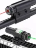 Punteros Accesorios para rifle láser rojo/verde Puntero láser pequeño infrarrojo Ranura para tarjeta de 20 mm Abrazadera de tubo Alcance de caza Rifle Ar 15 Mira telescópica