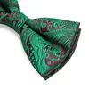 Bow Ties Bow Green Red Red فريدة من نوع