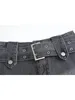 Jupes Vintage femmes noir Denim Mini 2024 été bleu Sexy jean femme Y2k a-ligne jupe Haruku Streetwear avec ceinture
