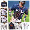Camisa de beisebol personalizada UTSA Roadrunners, todas costuradas, masculinas, femininas, 14 Ryan Ward, 15 Caleb Hill, 16 Garrett Poston, 17 Zach Royse, 18 Josh Salinas, 19 Garrett Brooks