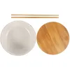 Set di stoviglie 1 set di ciotole di noodle Ramen semplice con accessorio per il pranzo con bacchette