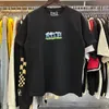 Designer Kith Tees Mens T-shirts Summer Print 100% Casual T-shirt för män och kvinnor Tee Luxury Street Cotton T-shirt US Size S-XL