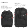 Zubehör Tfotop Professioneller DSLR-Kameratrolley Koffer Tasche Video Foto Digitalkamera Lage Reisetrolley Rucksack auf Rädern