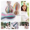 Andra konst och hantverk Magic Paper Vase Cap Variable Folding Hat Creative Hats Travel Round Foldbar Sunhat Party SN2267 Drop Delivery DHZ72