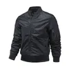 Chaqueta militar para hombre, chaqueta Bomber ajustada, Otoño Invierno, ropa de abrigo para hombre, Ma-1 Pilot Air Bomber, chaquetas y abrigo para hombre 240112