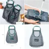 Storage Baskets Portable Reusable Grocery Bags Washable Mesh Bag Fruit Vegetable Shop String Hanging Kitchen Organizer Handbag Hh589 Dhj9R