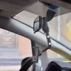 Autotelefonhalter Trim Multifunktionale 360 Grad drehbarer Auto-Rückspiegelsitz Hängende Cliphalterung Handyhalter ZZ