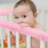 3 Piece Crib Bumpers Pads Soft Bite-Proof Safe Teething Protection Bed Guard Kids Bed 240112